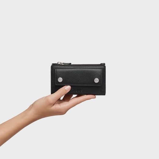 Portefeuille noir petit format Tous Audree Pockets