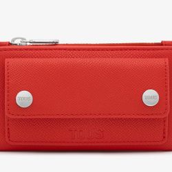 Cartera Tous pequeña Audree Pockets Roja