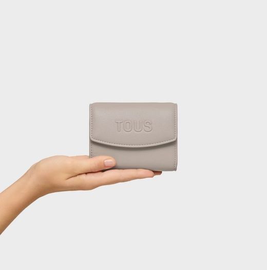 Portefeuille Tous Pocket Bloom taupe