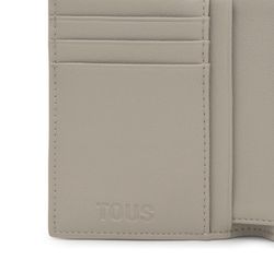Portefeuille Tous Pocket Bloom taupe