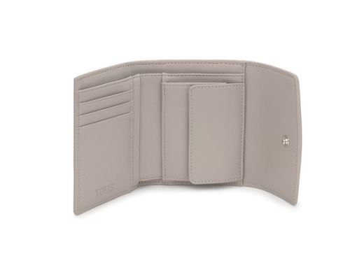 Portefeuille Tous Pocket Bloom taupe