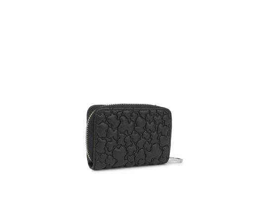 Tous Puffy Bear schwarze Geldbörse