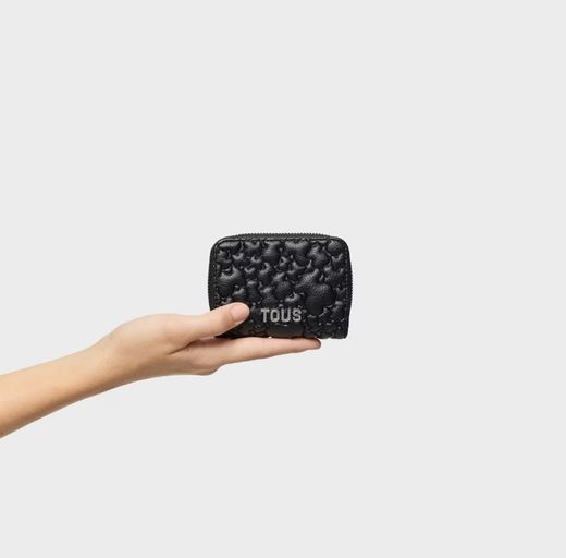 Tous Puffy Bear schwarze Geldbörse