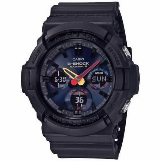 Casio G-shock de hombre solar radio controlado en negro