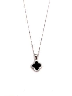 Colgante Alhambra Black Silver