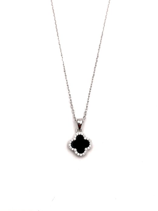 Colgante Alhambra Black Silver