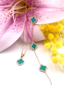 Alhambra Blaugold-Anhänger