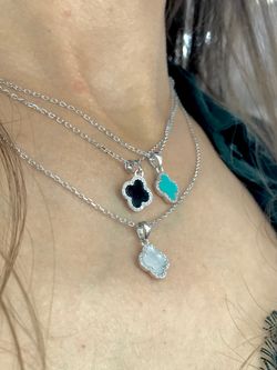 Alhambra Blau Silber Anhänger