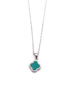 Colgante Alhambra Blue Silver