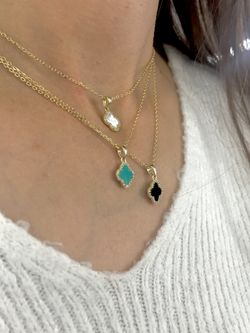 Alhambra Weißgold-Anhänger