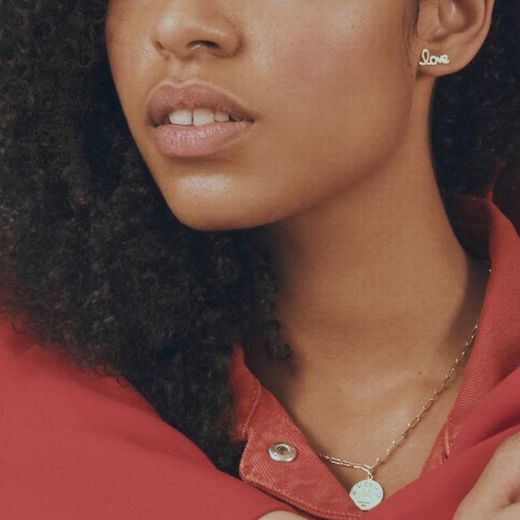 Anhänger aus Rhodiumsilber mit Medaille und Zirkonen