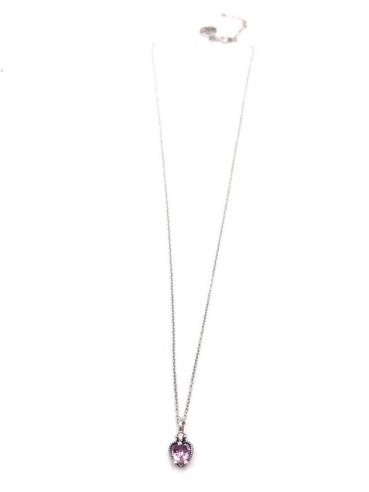 Silberanhänger Love Pink