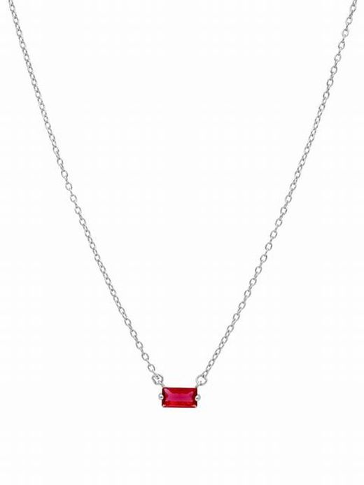 Colgante de plata Rosa
