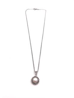 Colgante Elegant de plata de ley Pearls