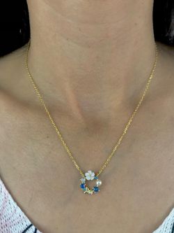 Pendentif en argent massif plaqué or Martinique