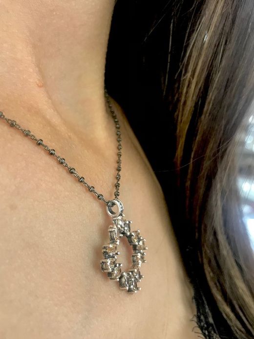 Colgante en plata de ley Holbox