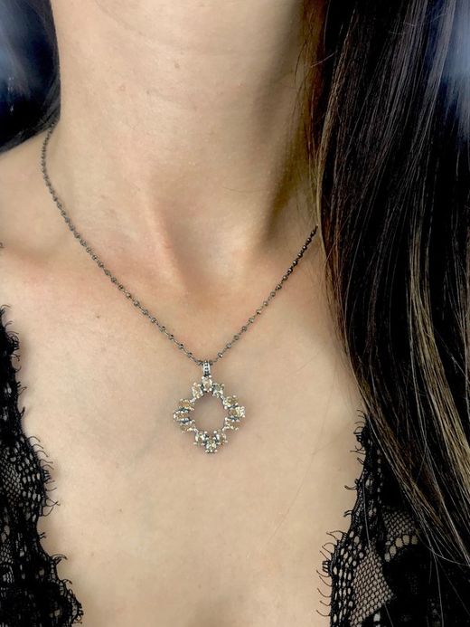 Colgante en plata de ley Holbox