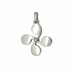 Colgante en plata de ley Lauburu
