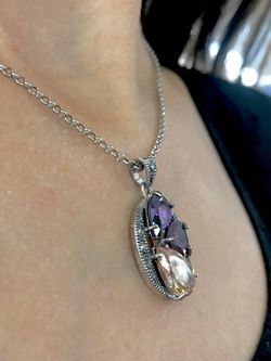 Pendentif multi en argent sterling