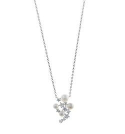 Colgante en plata de ley Multi Pearls