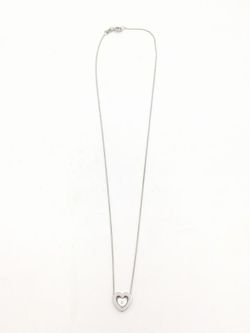 Mini pingente Finor em ouro branco 18k