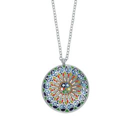 Colgante largo Sagrada Blue