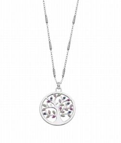 Colgante Lotus Silver Colors Tree