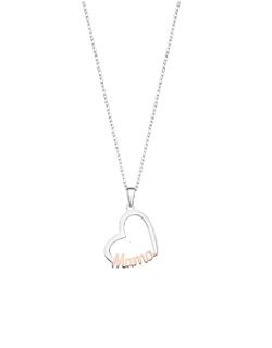 Colgante Lotus Silver Cor Mama