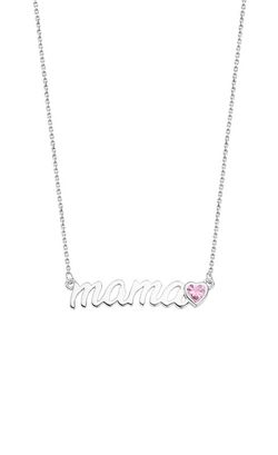 Colgante Lotus Silver Mama Pink