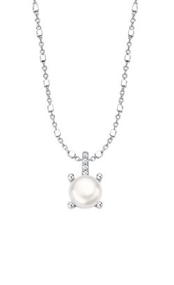 Colgante Lotus Silver Pearl
