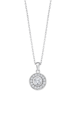 Colgante Lotus Silver Round
