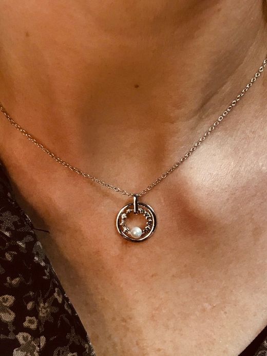 Beweglicher Vizekönig-Anhänger mit Mama-, Liebes- und Perleninschrift