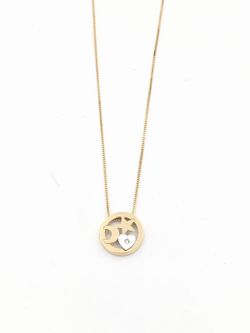 Colgante oro y brillante Solstar