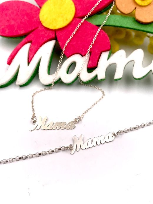 Mama Silberanhänger