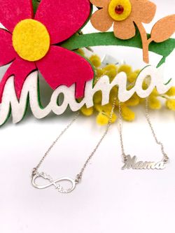 Mama Silberanhänger