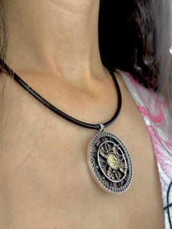 Maya-Silberanhänger