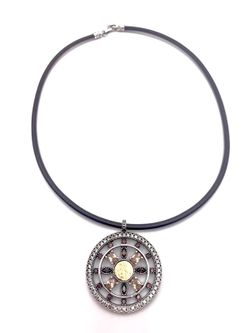 Maya-Silberanhänger