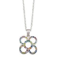 Colgante S Flor Panot Barcelona Multicolor