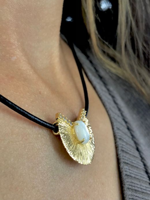 Colgante Top plata Awaji