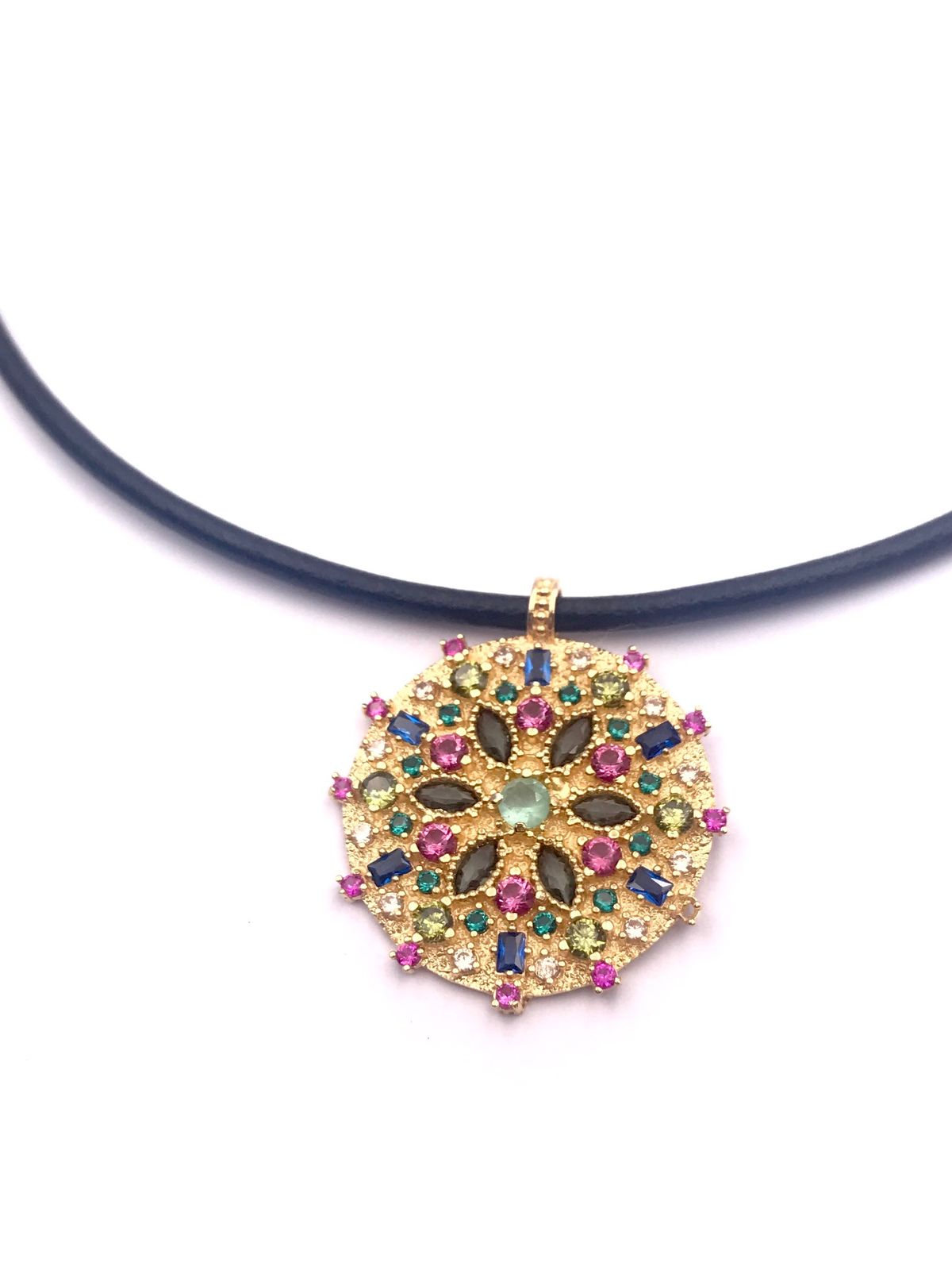 Colgante Top plata Dejima