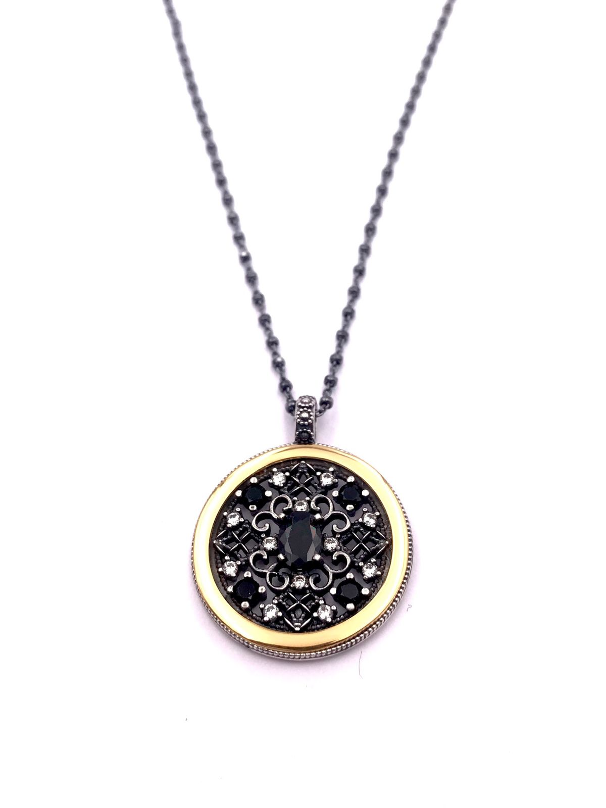 Colgante Top plata Kume