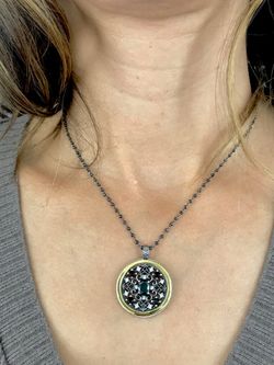 Colgante Top plata Kume