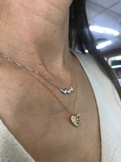 Viceroy Double Cuore Star Anhänger