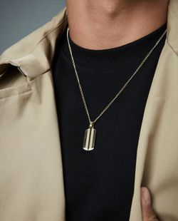 Pingente Viceroy banhado a ouro