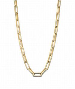 Collar para mujer Lotus en acero inoxidable Ip dorado