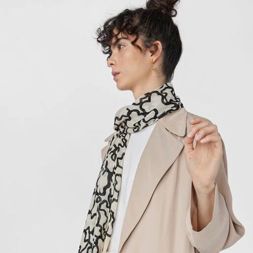 Foulard Tous Kaos blanc