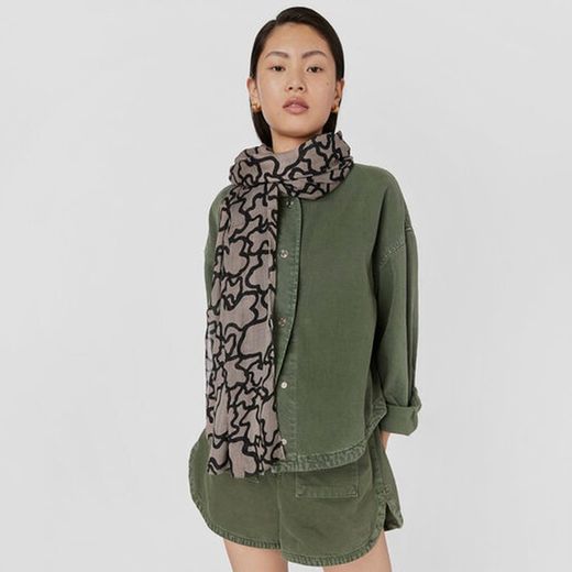 Foulard Tous Kaos marron