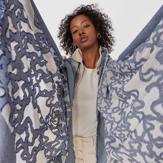 Écharpe Tous Kaos en jean