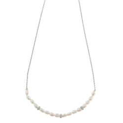 Gargantilla en plata de ley Pearls