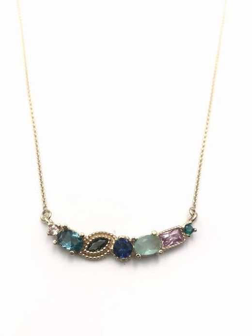 Top Leya goldenes Halsband